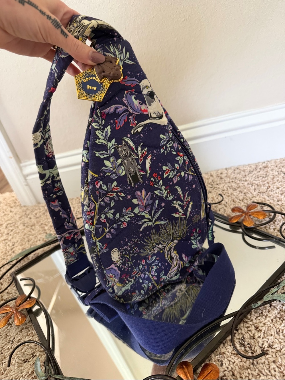 Vera Bradley mini sling bag forbidden forest harry potter print - Picture 3 of 3